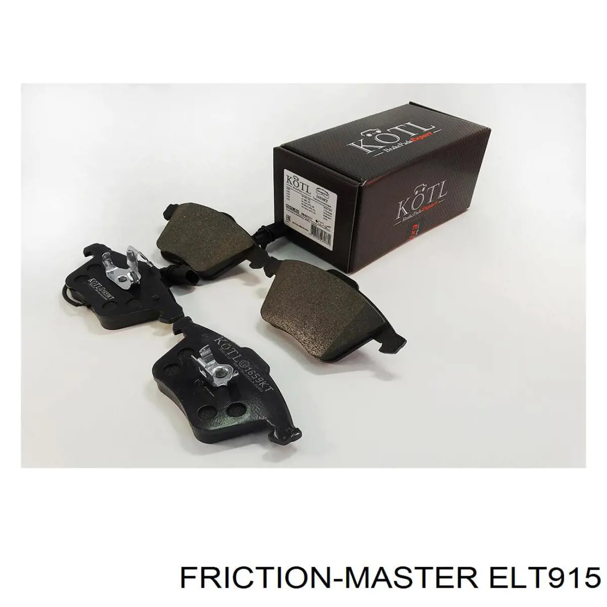 ELT915 Friction Master Колодки передние