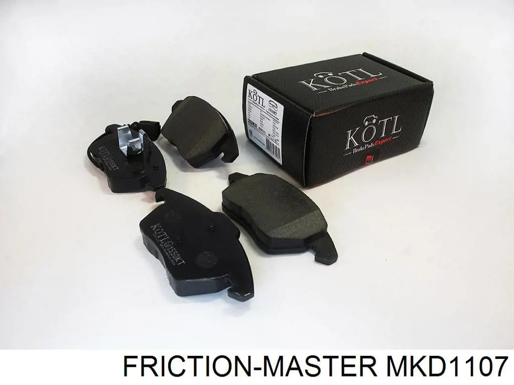 Передние тормозные колодки MKD1107 Friction Master