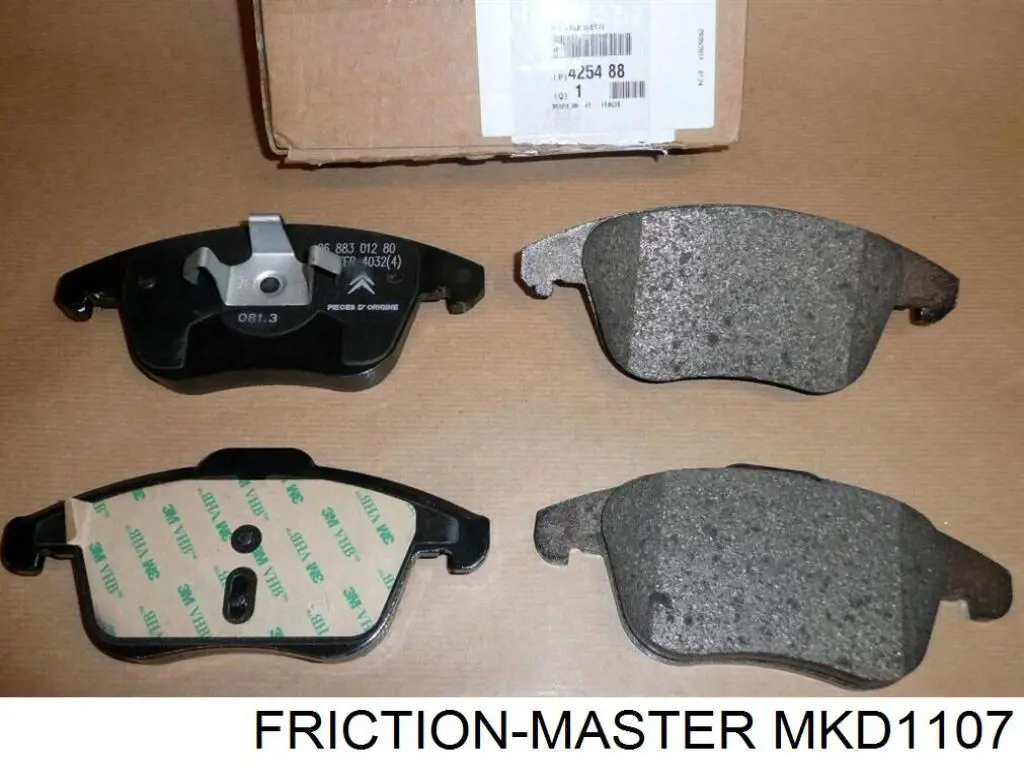 Купить MKD1107 Friction Master Колодки тормозные