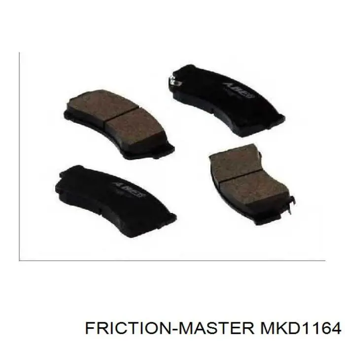 MKD1164 Friction Master Колодки передние