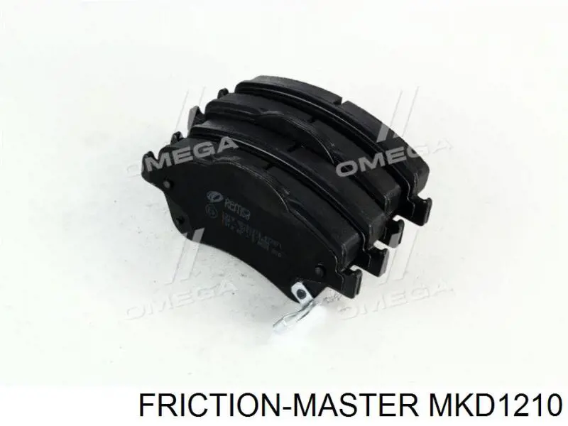 Колодки Friction Master MKD1210 цена, от 20.75 USD