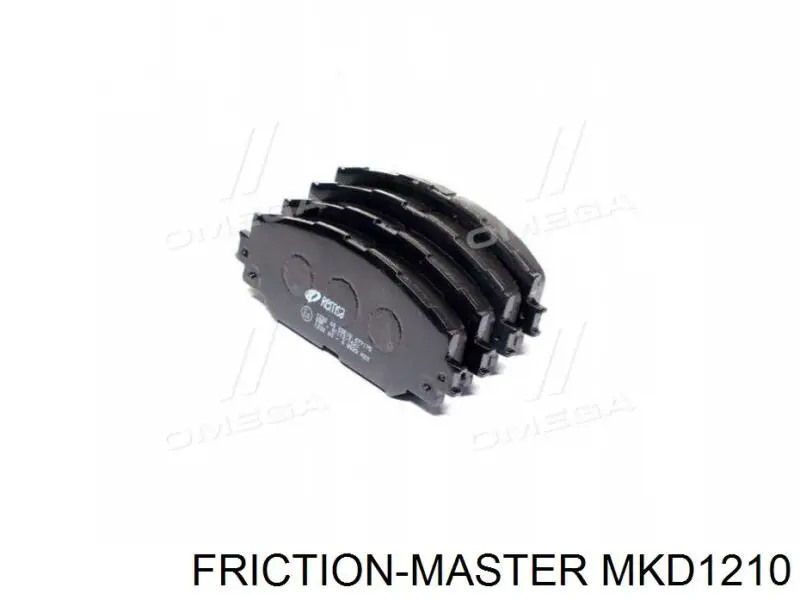 MKD1210 Friction Master Колодки передние