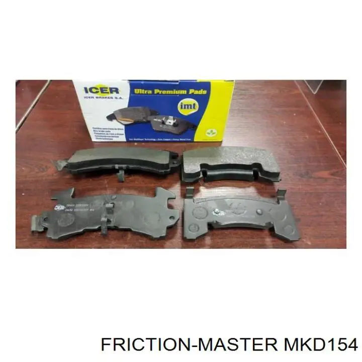 MKD154 Friction Master Колодки передние