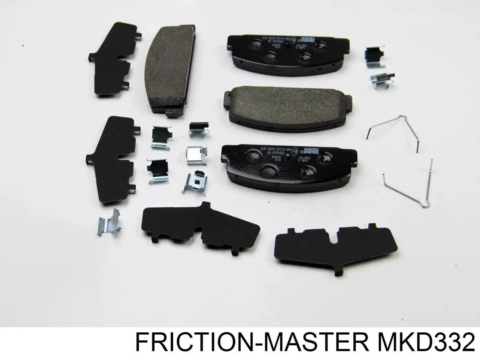 MKD332 Friction Master Колодки тормозные дисковые комплект