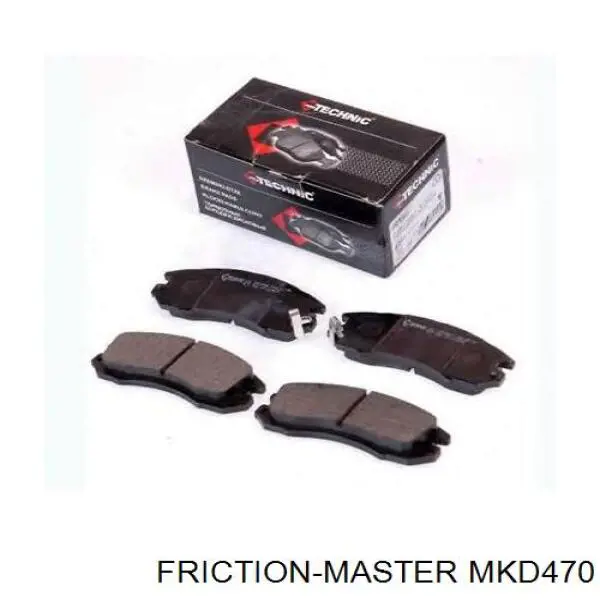 Колодки Friction Master MKD470 цена, от 17.23 USD