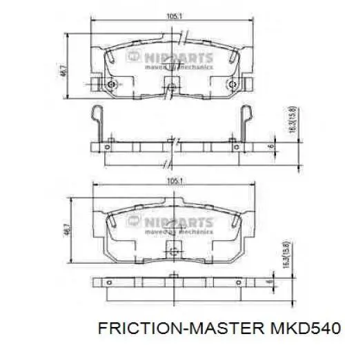 MKD540 Friction Master