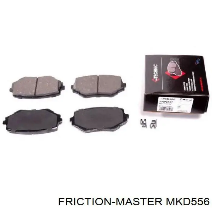 Передние тормозные колодки MKD556 Friction Master