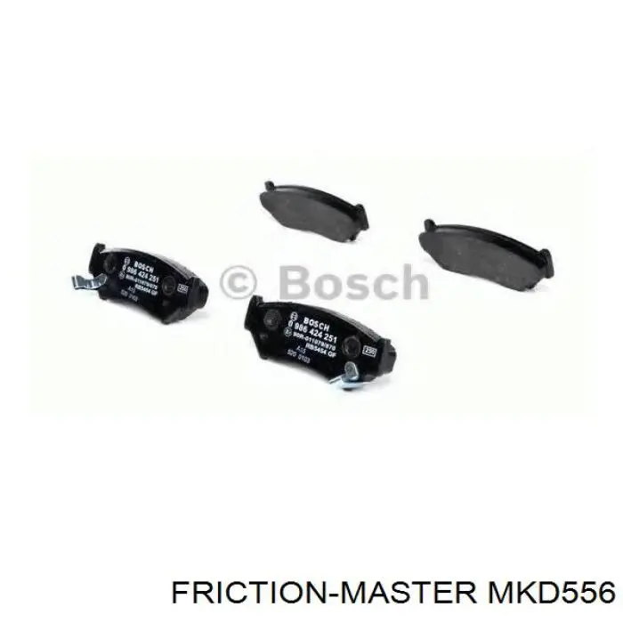 Колодки Friction Master MKD556 цена, от 12.84 USD