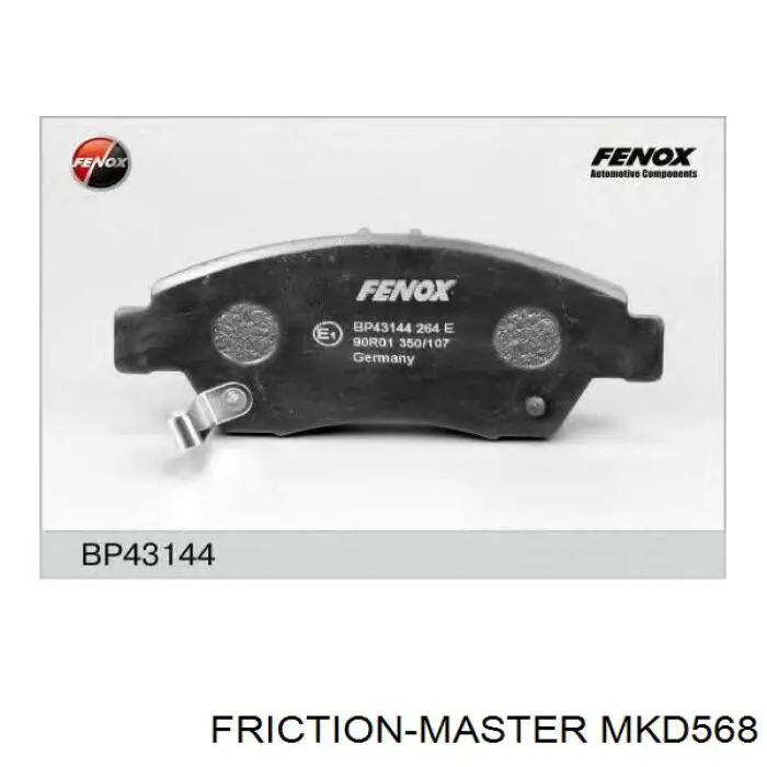 MKD568 Friction Master Колодки передние