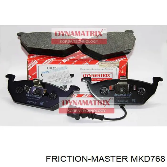 MKD768 Friction Master Колодки передние