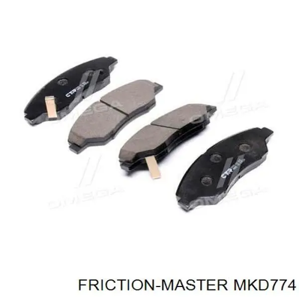 MKD774 Friction Master Колодки передние