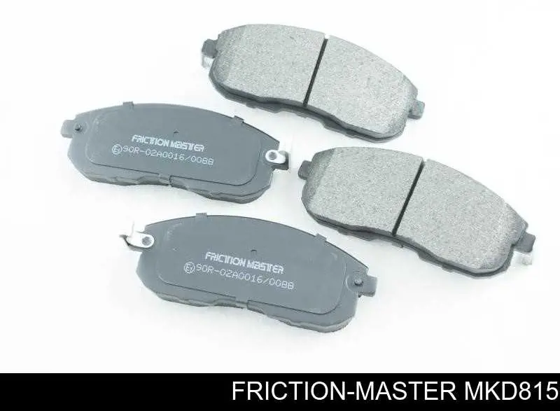 Передние тормозные колодки MKD815 Friction Master