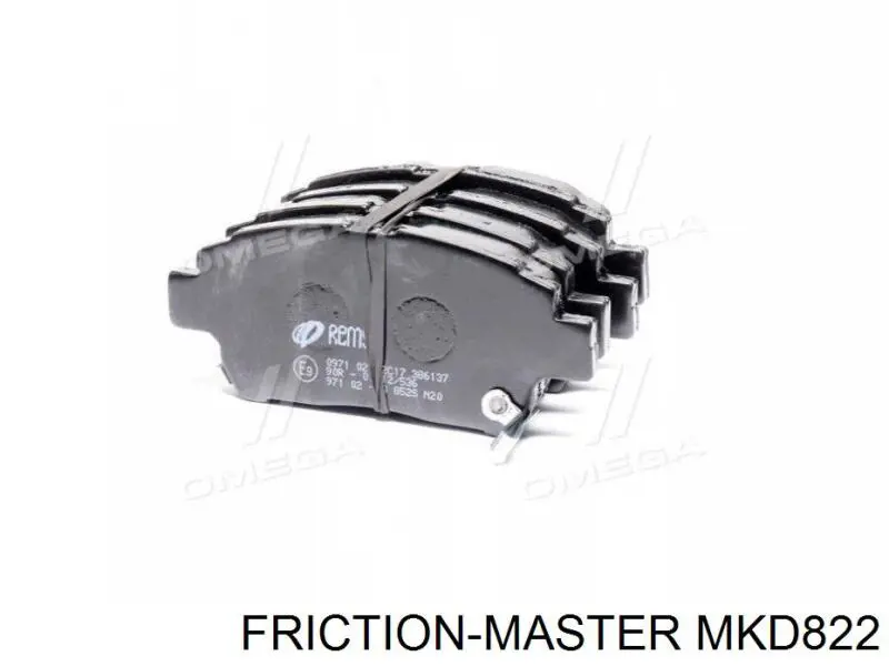MKD822 Friction Master передние тормозные колодки