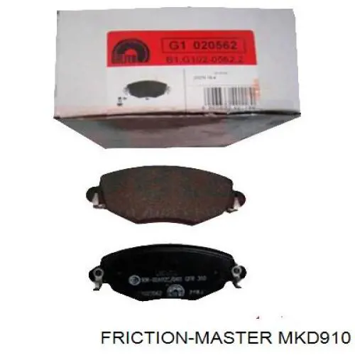 Купить MKD910 Friction Master Колодки тормозные