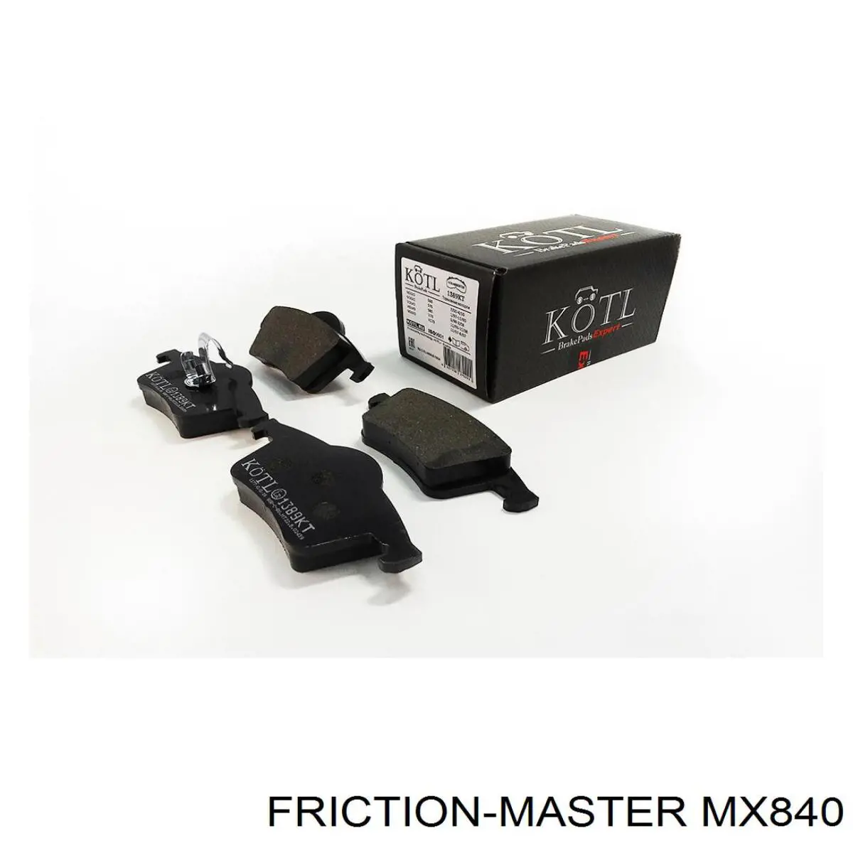 Купить MX840 Friction Master Колодки тормозные