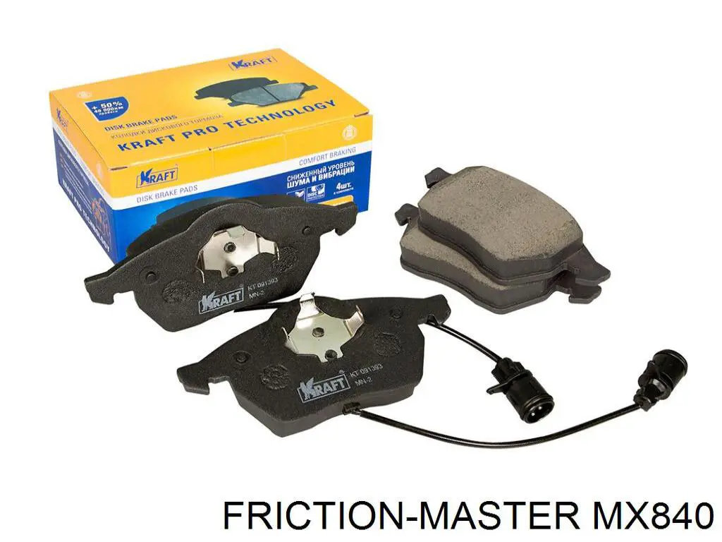 MX840 Friction Master Колодки передние