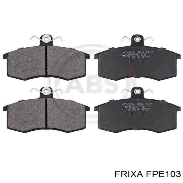 FPE103 Hankook Frixa колодки тормозные передние дисковые