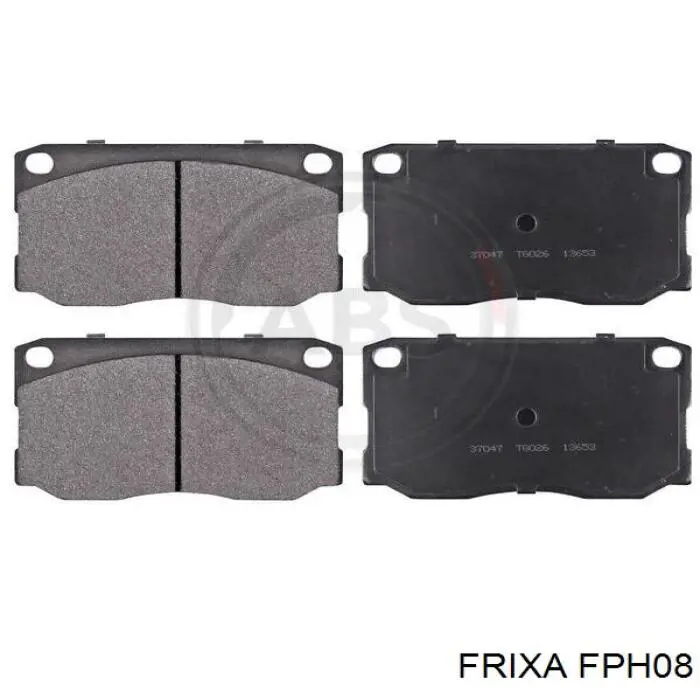 Передние тормозные колодки FPH08 Hankook Frixa