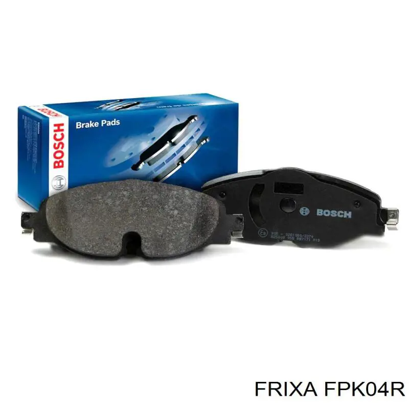 Купить FPK04R Hankook Frixa Колодки тормозные