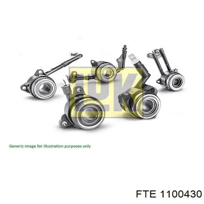 Цилиндр сцепления рабочий с выжимным подшипником ABS 75354 цена, от 43.79 USD