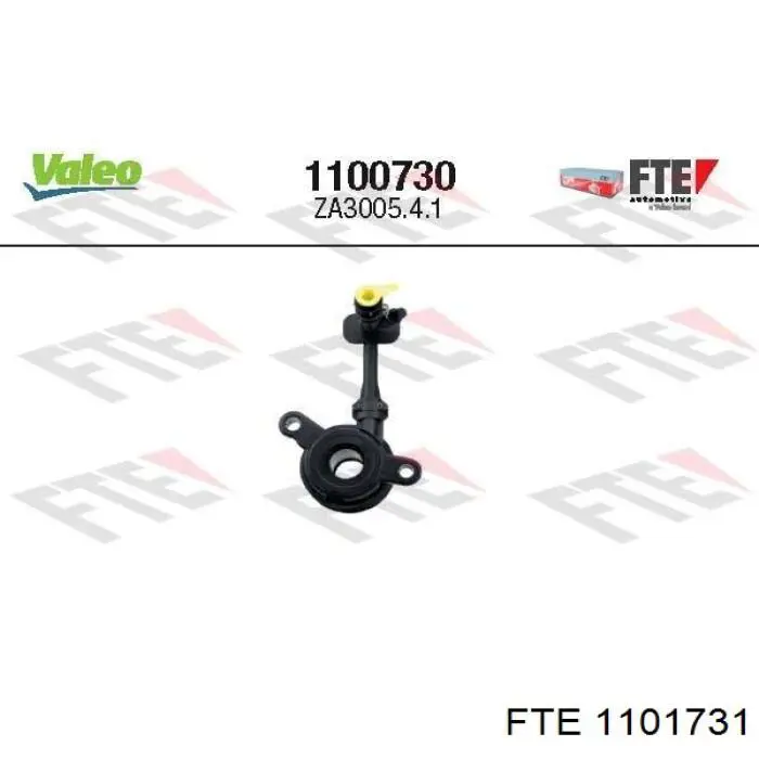 Рабочий цилиндр сцепления в сборе 1101731 FTE