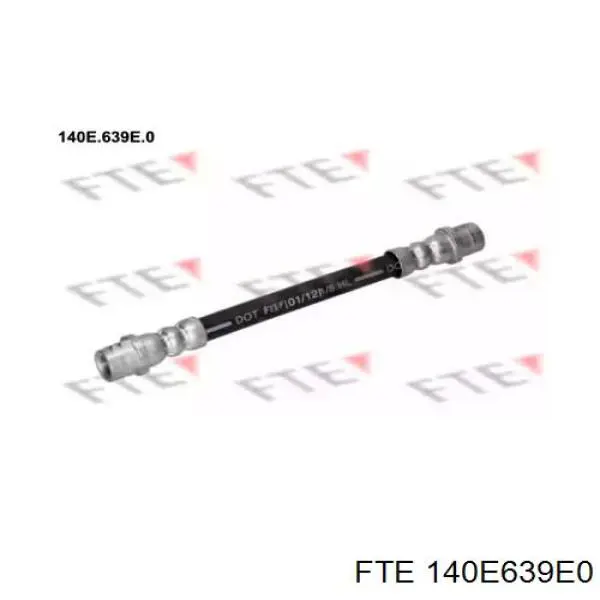 Задний тормозной шланг 140E639E0 FTE