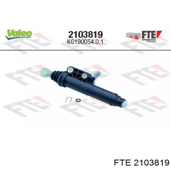 2103819 FTE cilindro mestre de embraiagem