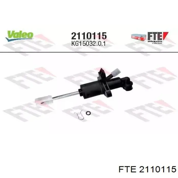 2110115 FTE cilindro mestre de embraiagem