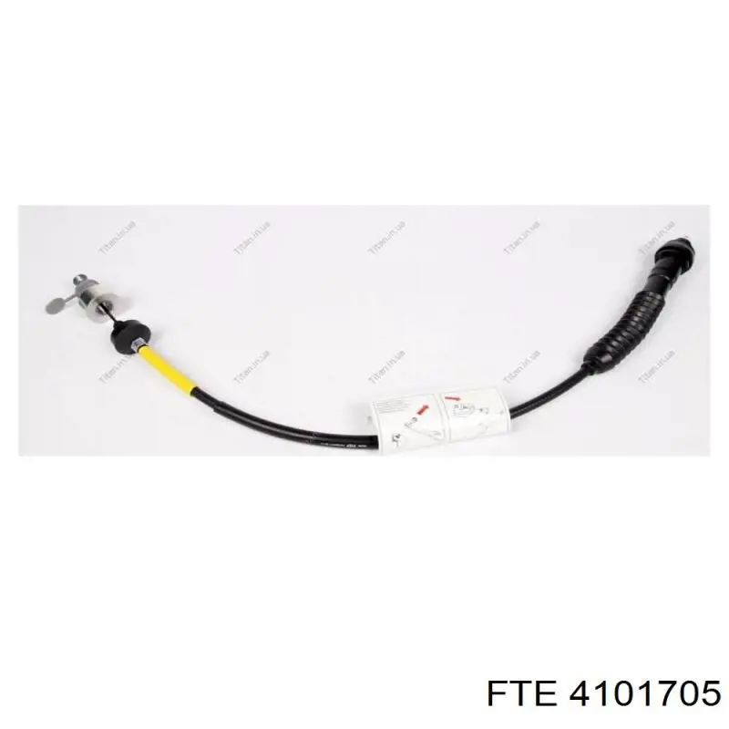 Cable de embrague 4101705 FTE