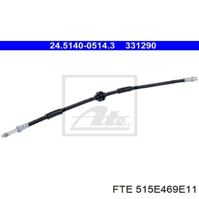 Шланг тормозной передний FTE 515E469E11 цена, от 7.61 USD