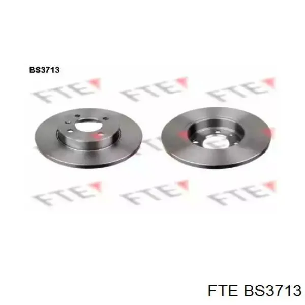 BS3713 FTE диск тормозной передний