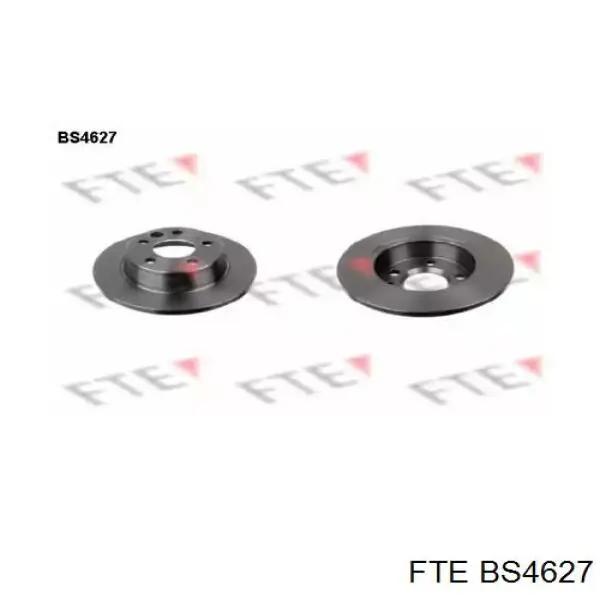 BS4627 FTE диск тормозной задний