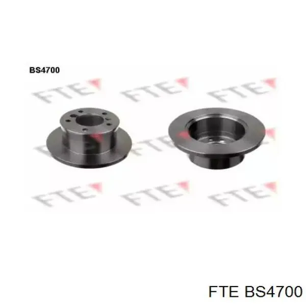 Задний тормозной диск FTE BS4700 цена, от 45.95 USD