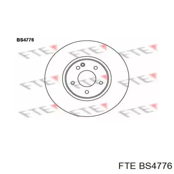 Передние тормозные диски BS4776 FTE