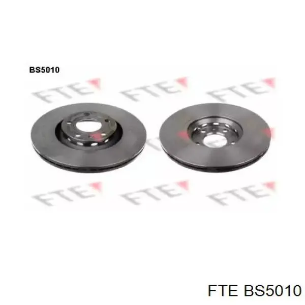 BS5010 FTE диск тормозной передний