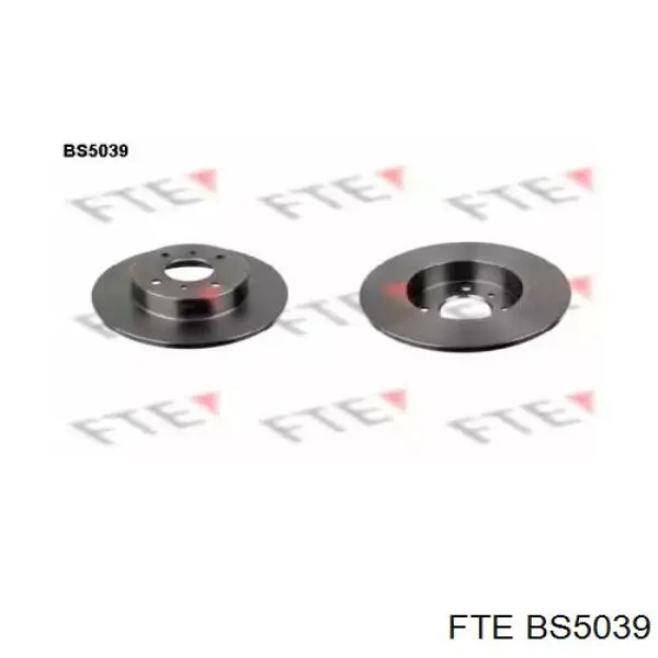 BS5039 FTE тормозные диски