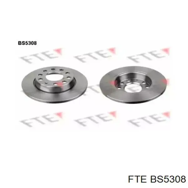 BS5308 FTE диск тормозной задний