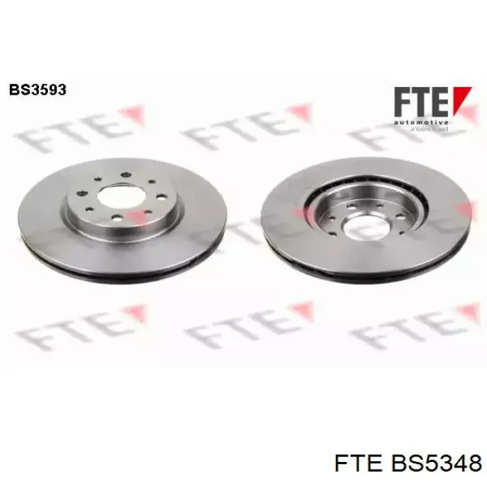 Тормозные диски BS5348 FTE
