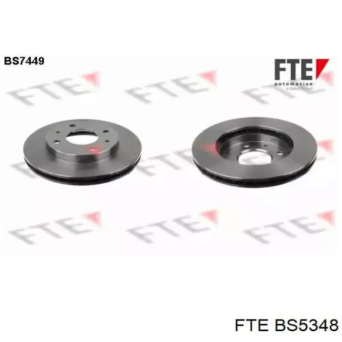 Задний дисковый тормоз FTE BS5348