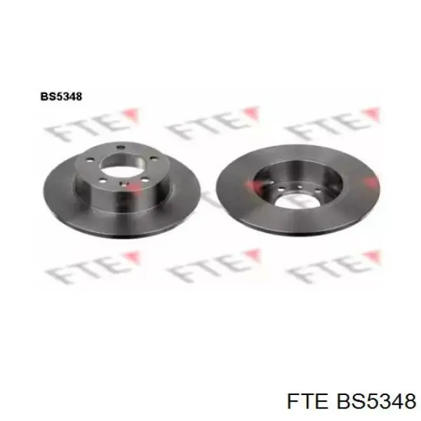 BS5348 FTE disco do freio traseiro