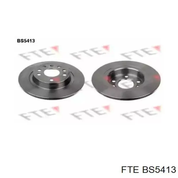 BS5413 FTE диск тормозной задний