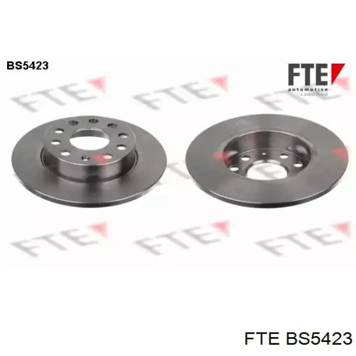 BS5423 FTE диск тормозной задний