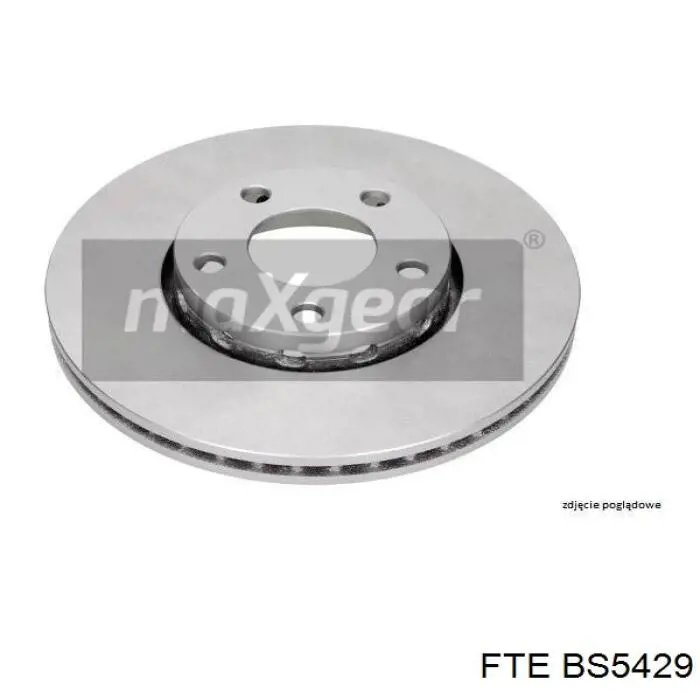 Купить BS5429 FTE Диск тормозной задний