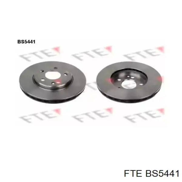 BS5441 FTE диск тормозной передний