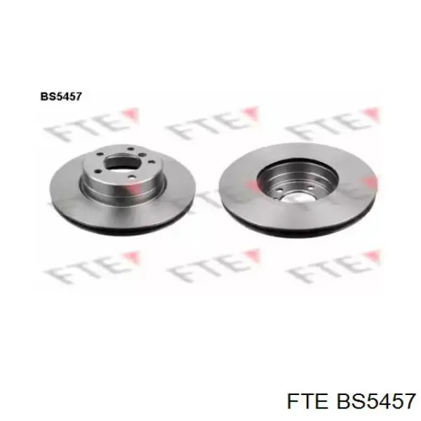 BS5457 FTE диск тормозной передний