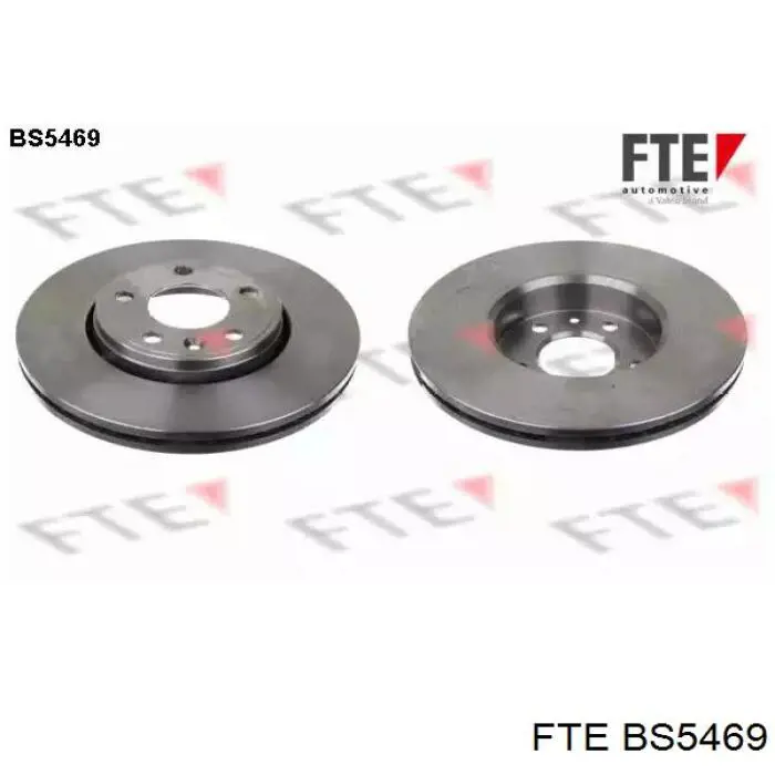 BS5469 FTE диск тормозной передний