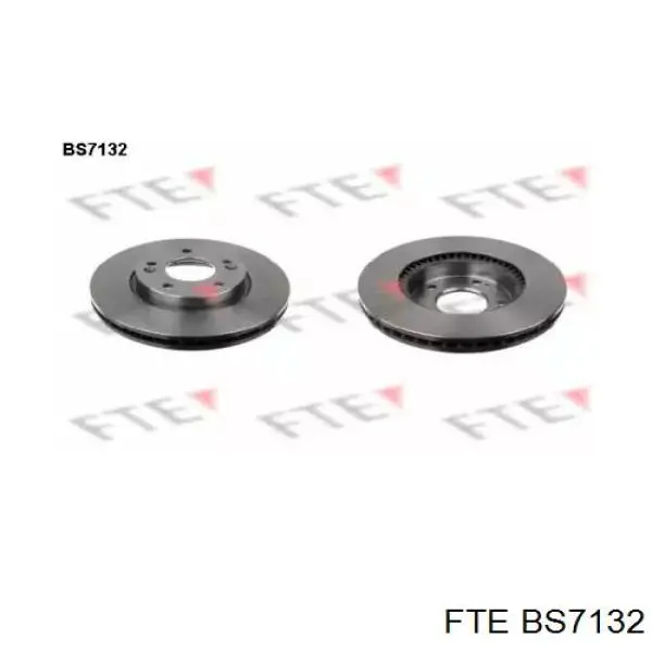 BS7132 FTE тормозные диски