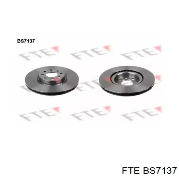 BS7137 FTE диск тормозной передний