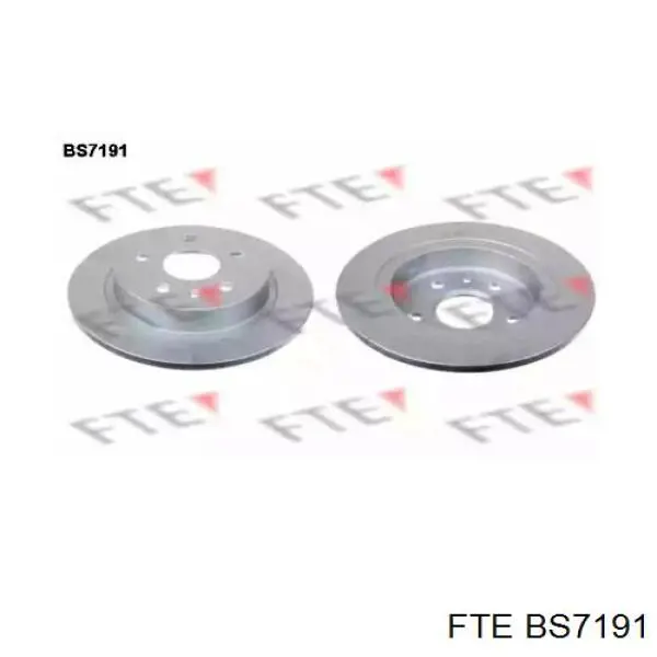BS7191 FTE Дисковый тормоз