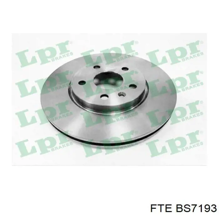 Передние тормозные диски BS7193 FTE